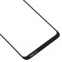 מסך קדמי עדשת זכוכית חיצונית עבור Xiaomi Mi CC9e / Mi A3 (שחורה)