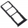 SIM vassoio di carta + vassoio di carta di SIM + Micro SD Card vassoio per Vivo S1 (nero)