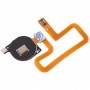 Sensor de huellas dactilares cable flexible para Huawei Disfrute 8 (Negro)