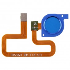 Sensor de huellas dactilares cable flexible para Huawei Disfrute 8 (Azul)