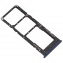 Zásobník SIM karet + zásobník karty SIM + Micro SD karta Zásobník pro Tenco Infinix X627 Smart 3 Plus (modrá)