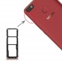 La bandeja de tarjeta SIM bandeja de tarjeta SIM + + Micro bandeja de tarjeta SD para Tenco Camon X Pro CA-8 (oro)