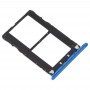 SIM-kártya tálca + SIM-kártya tálca a Tenco Spark Plus K9 (kék) számára