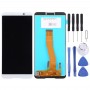 LCD Screen and Digitizer Full Assembly for Wiko Y70 (White)