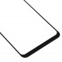 Frontscheibe Äußere Glasobjektiv für Asus Zenfone Max Pro (M2) ZB631KL X01BDA (Schwarz)