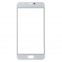 Ekran przedni zewnętrzny szklany obiektyw dla ASUS Zenfone 4 Max Plus ZC550TL X015D (biały)