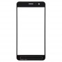 წინა ეკრანის გარე მინის ობიექტივი Asus Zenfone 3 Zoom ZE553KL / Z01HD (შავი)