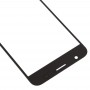 Ekran przedni zewnętrzny szklany obiektyw dla ASUS Zenfone V V520KL (czarny)