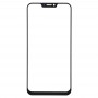 מסך קדמי עדשת זכוכית חיצונית עבור Asus Zenfone 5 ZE620KL / Zenfone 5z ZS620KL (שחור)