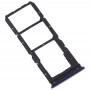 La bandeja de tarjeta SIM bandeja de tarjeta SIM + + Micro SD Card bandeja para Vivo Y7s (púrpura)
