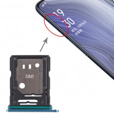 SIM-kortin lokero + SIM-korttilokero / Micro SD -korttilokero OPPO RENO 10x Zoom (sininen)