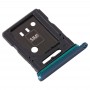 SIM-карта лоток + SIM-карта лоток / Micro SD-карта лоток для OPPO Рено 10й зума (синий)