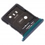 SIM-kaardi salv + SIM-kaardi salve / mikro-SD-kaardi salve OPPO Reno 10x suumi jaoks (sinine)