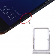 SIM-kortfack + SIM-kortfack för Xiaomi Mi 6 (silver)