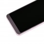 Ekran LCD Full Digitizer Montaż z ramą dla LG G6 / H870 / H872 / H870DS / LS993 / VS998 / US997 (Gold)