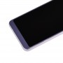 LCD-näyttö ja digitoiva edustajiston Frame LG G6 / H870 / H870DS / H872 / LS993 / VS998 / US997 (violetti)