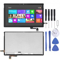 Schermo LCD e Digitizer Assemblea completa per Microsoft Surface Book 2 1806 13.5 pollici (nero)