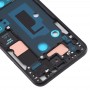 פלייט Bezel מסגרת LCD מכסה טיימינג עבור LG Q7 / Q610 / Q7 פלוס / Q725 / Q720 / Q7A / Q7 אלפא (שחור)