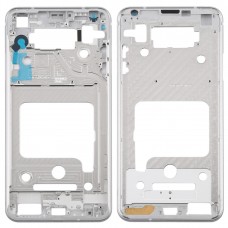 Front Housing LCD Frame Bezel Plate LG V35 ThinQ (Silver)