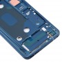 Передний Корпус ЖК Рама ободок Тарелка для LG Q Stylo 4 Q710 Q710MS Q710CS (синий)