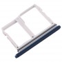 SIM ბარათის Tray + Micro SD Card Tray for LG V40 ThinQ (Blue)