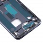 Rama przednia Obudowa LCD Bezel Plate dla LG Q70 (czarny)