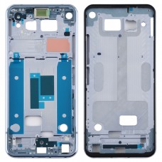 Frontgehäuse LCD-Feld-Anzeigetafelplatte für LG Q70 (Baby Blue)