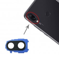 Tillbaka kamerans lins för Xiaomi redmi Not 7 Pro / redmi Not 7 (blå)