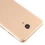 Battery Back Cover with Camera Lens for Meizu M6s M712H M712Q(Gold)