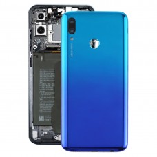 חזרה סוללת כיסוי עבור Huawei יהין -9 / P חכם (2019) (כחול אורורה)