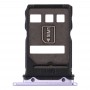 Оригинал SIM-карты лоток + NM-карты лоток для Huawei Mate 30 (фиолетовый)