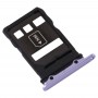 Original-SIM-Karten-Behälter + NM Karten-Behälter für Huawei Mate-30 (lila)