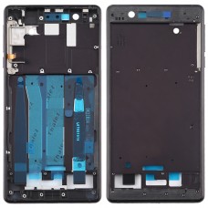 წინა საბინაო LCD ჩარჩო Bezel Plate for Nokia 3 / TA-1020 TA-1028 TA-1032 TA-1038 (Black)