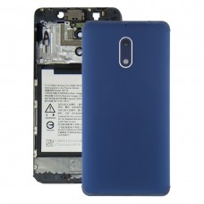 Batterie de couverture avec les clés appareil photo Objectif et latérales pour Nokia 6 TA-1000 TA-1003 TA-1021 TA-1025 TA-1033 TA-1039 (Bleu 