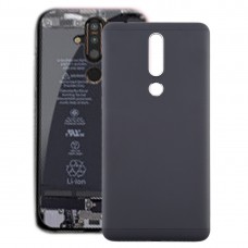 Batterie-rückseitige Abdeckung mit Seitentasten für Nokia 3.1 Plus (weiß)