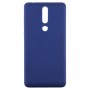 Batterie-rückseitige Abdeckung mit Seitentasten für Nokia 3.1 Plus (blau)