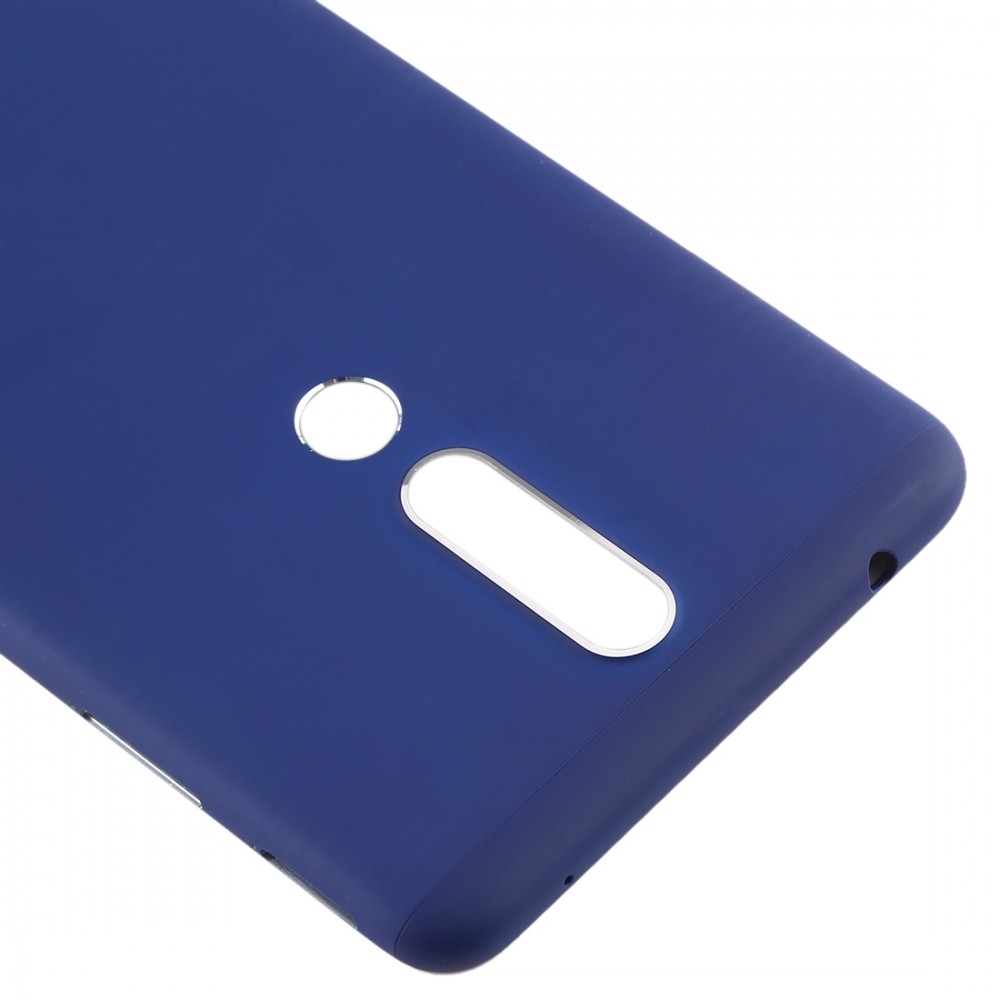 Color : Blue Zhihuijiajia Battery Back Cover with Side Keys for Nokia 3.1 Plus White kit Protect 