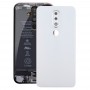 Batterie-rückseitige Abdeckung mit Kameraobjektiv für Nokia X6 (2018) / 6.1 Plus-TA-1099 (weiß)