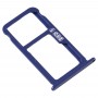 SIM Card Tray + SIM Card Tray / Micro SD Card Tray for Nokia  X7 / 8.1 / 7.1 Plus / TA-1131(Blue)