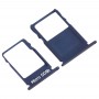 SIM-карты лоток + Micro SD Card Tray для Nokia 3 TA-1020 TA-1028 TA-1032 TA-1038 (синий)