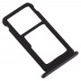 SIM-Karten-Behälter + SIM-Karte Tray / Micro SD-Karten-Behälter für Nokia 7.1 / TA-1100 TA-1096 TA-1095 TA-1085 TA-1097 (schwarz)