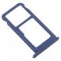 SIM картата тава + SIM Card Tray / Micro SD карта тава за Nokia 7.1 / TA-1100 TA-1096 TA-1095 TA-1085 TA-1097 (син)