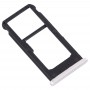 SIM Card Tray + SIM Card Tray / Micro SD Card Tray for Nokia 6.1 / 6 (2018) / TA-1043 TA-1045 TA-1050 TA-1054 TA-1068 (White)