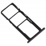 SIM ბარათის Tray + SIM ბარათის Tray + Micro SD Card Tray for Nokia 3.2 TA-1156 TA-1159 TA-1164 (Black)