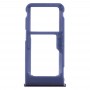 SIM ბარათის Tray + SIM ბარათის Tray / Micro SD Card Tray for Nokia 5.1 Plus / X5 TA-1102 TA-1105 TA-1108 TA-1109 TA-1112 TA-1120 TA-1199 (Blue)