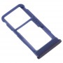 La bandeja de tarjeta SIM bandeja de tarjeta SIM + / Micro SD Card bandeja para Nokia 5.1 Plus / X5 TA-1102 TA-1105 TA-1108 TA-1109 TA-1112 TA-1120 TA-1199 (azul)