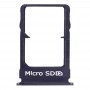 SIM Card Tray + Micro SD Card Tray for Nokia 9 PureView(Blue)