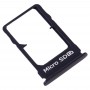 SIM karta Tray + Micro SD Card Tray pro Nokia PureView 9 (modrá)