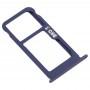 SIM-Karten-Behälter + SIM-Karte Tray / Micro SD-Karten-Behälter für Nokia X6 (2018) / TA-1099 / 6.1 Plus (blau)