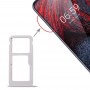 SIM ბარათის Tray + SIM ბარათის Tray / Micro SD Card Tray for Nokia X6 (2018) / TA-1099 / 6.1 Plus (თეთრი)